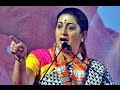 Smriti Irani Fantastic speech: DUMB Rahul Gandhi Must Watch !!!!