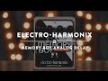 Electroharmonix memory boy analog delay  reverb demo