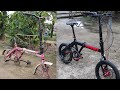 ASMR RESTORATION BIKE FOLDING FROM THE TRASH bicycle restoration