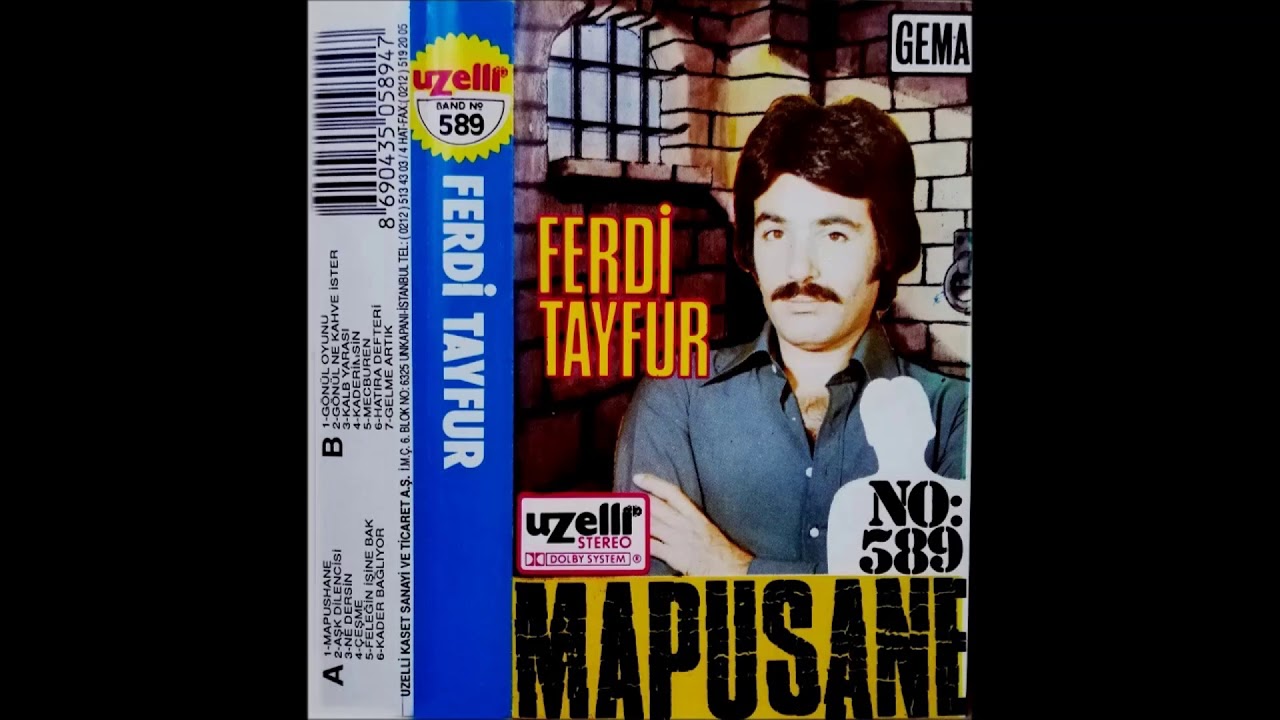 Ferdi Tayfur Gönül Ne Kahve İster 1979 (Kaset Kaydı) YouTube