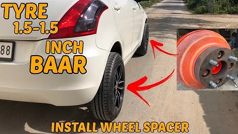 🤔swift modification install wheel spacer 😎|| checkout look