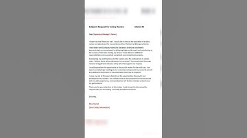 how to email for salary increment  😍🤗#emailwriting