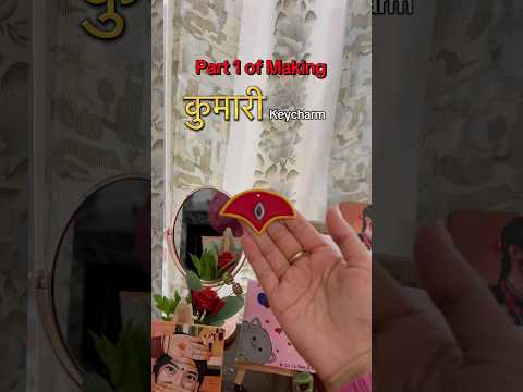 Kumari Trinetra Keycharm From Homemade Clay Diy Kumari Newariculture Clay Shorts
