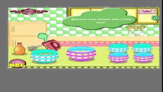 Barbie Chocolate Ice Cream Cake   Roll Game Cooking Games HD screenshot 5