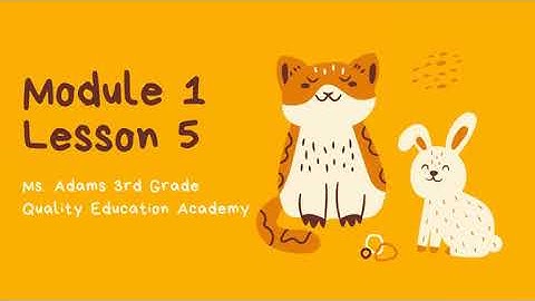 Ms. Adams- Module 1 Lesson 5- Division (Unknown as number of groups)