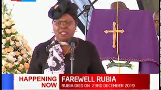 Happening Now: MP Kandara, Alice Wahome eulogizes Charles Rubia