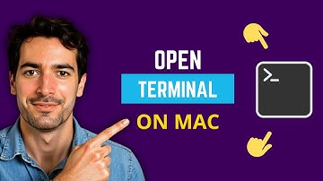 Terminal openen op een Mac (snelle en gemakkelijke handleiding)