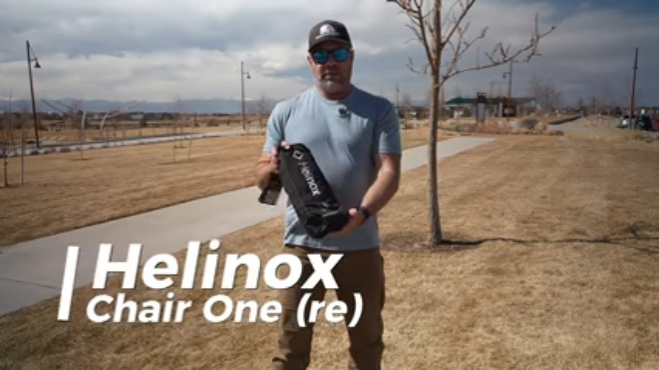 Helinox Chair One (re) - Awesome Redesign to the Chair One! - YouTube