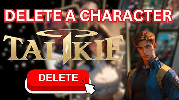 How to Delete a Character in Talkie Soulful AI | Easy Guide