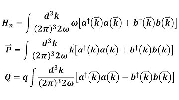 Quantization Of A Free Complex Scalar Field | Quantum Field Theory