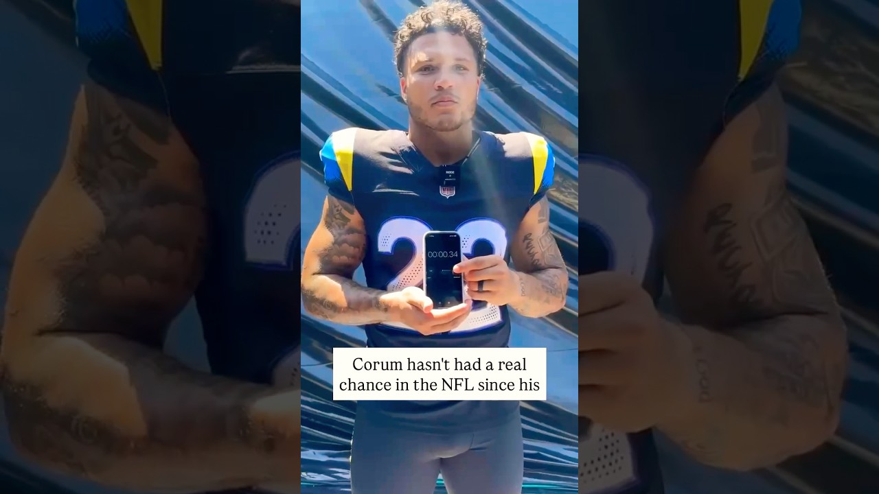 Blake Corum not knowing time is good! 