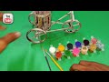 Newspaper Cycle Pen Stand || Waste Material Craft || Paper Craft Idea ||