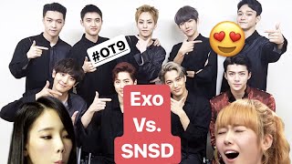 Which Member of EXO Resembles the GIRLS GENERATION Member?