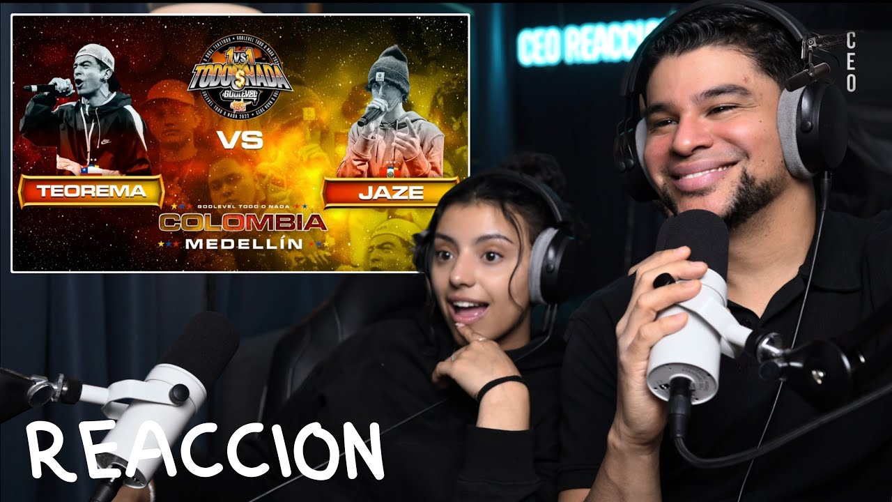 CANTANTE ESPAÑOLA Reacciona a JAZE VS TEOREMA