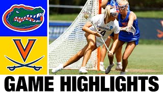 #5 Virginia vs Florida Women's Lacrosse Highlights - Second Round | 2024 College Lacrosse