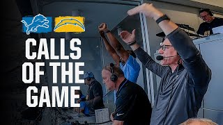 Calls of the Game | Lions at Chargers 2023 Week 10