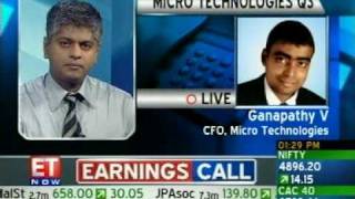 MICRO TECHNOLOGIES - Mr. Ganapathyv, CFO Wealth