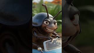 Bugs Racing Mini Cars 😂🐞🏎️ | Funniest Tiny Race Ever! Real racers… but make it TINY 🐞🏎️😂