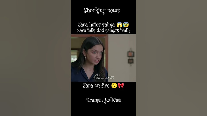 judwaa ep 42|| zara tells salma's truth to mazhar|| zara hates salma😰 #ainaasif #judwaa #shorts #art