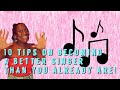 10 tips on how to become a better singer!😉✨