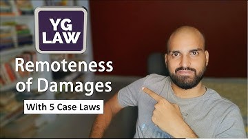Re Polemis and Wagon Mound Case - Remoteness of damages - Law of torts