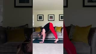 Crow pose - The thing that stops us is the fear of falling  Yoga online with Angela Ross Over Wallop Net Worth
