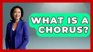 What Is A Chorus? - Pop Music Gurus