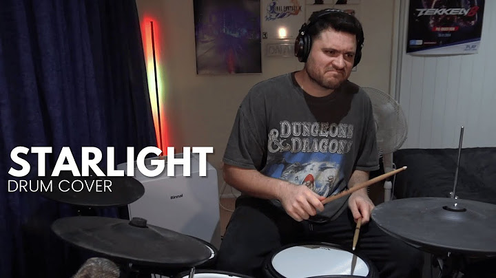 Starlight Drums version - Drums performance video thumbnail