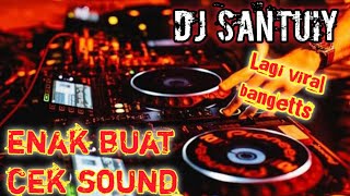 DJ yang kalian cari. lagi viral banget di buat cek sound brewok audio