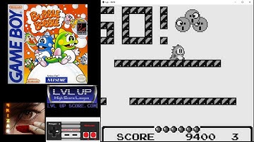 DEMO - Bubble Bobble - GameBoy - Round 01 - 21880pts