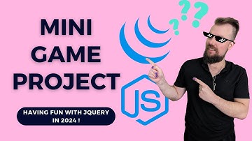 Mini Game Project: Introduction, Project Setup, & jQuery Fundamentals - Part 01