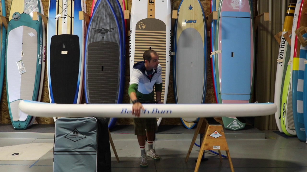 Stand Up Paddle Board Review Beach Bum Air 11' Inflatable Paddle Board