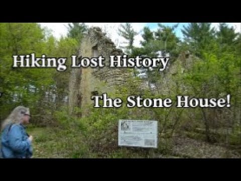 Hiking Lost History The Stone House Richard J Dorer State Forest Youtube