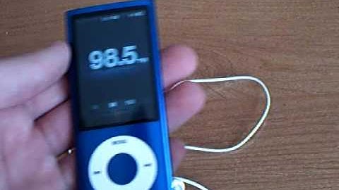 FM Radio + Live Pause - iPod Nano