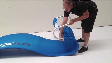 Tension Fabric Snake Display