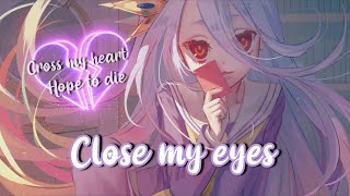 ✧Nightcore - Close My Eyes (Lyrics)