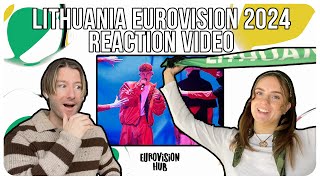 Lithuania | Eurovision 2024 Reaction | Silvester Belt - Luktelk | Eurovision Hub
