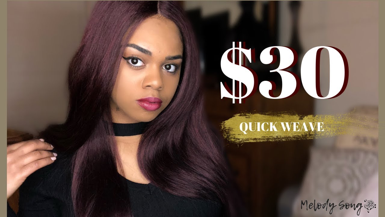 CHEAP QUICK WEAVE || 3 Bundles & Closure for 29.99?!!!