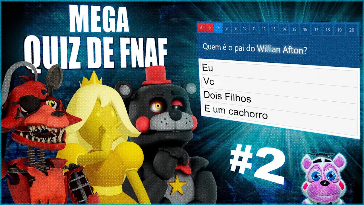 MEGA QUIZ DE FNAF (PARTE 1) 