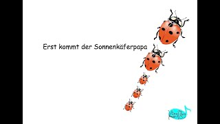 Miniatura de vídeo de "Erst kommt der Sonnenkäferpapa - Kinderlieder zum Mitsingen | KlingKurz"