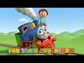 The Wheels on the Train Go Chuck Chuck Chuck!  | Fun Nursery Rhymes &amp; Kids Songs