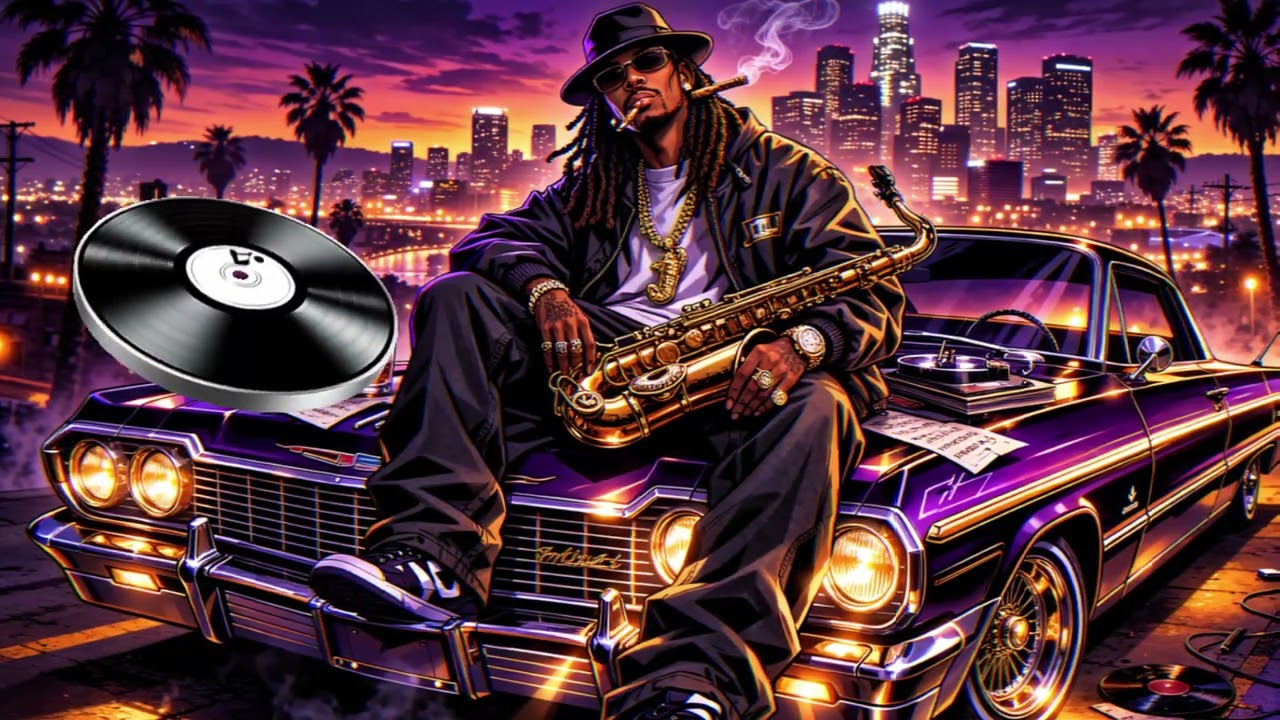 Smooth Jazz Rap Radio 🌙 Late Night Chill Beats | Relaxing Hip Hop • Slow Flow Sessions