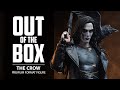 The crow premium format figure sideshow statue unboxing  out of the box