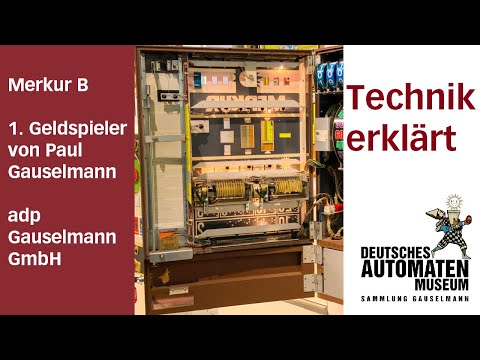 Merkur B | Erster Geldspieler der adp Gauselmann GmbH | Technik erklärt von Matthias