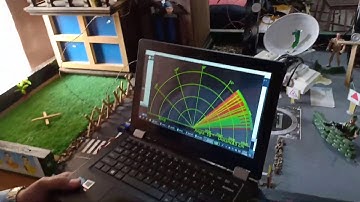radar system with rocket launcher college project