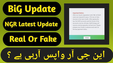 Ngr New Update || ngr Fake or Real || ngr today latest update || @qasimzaitech8258