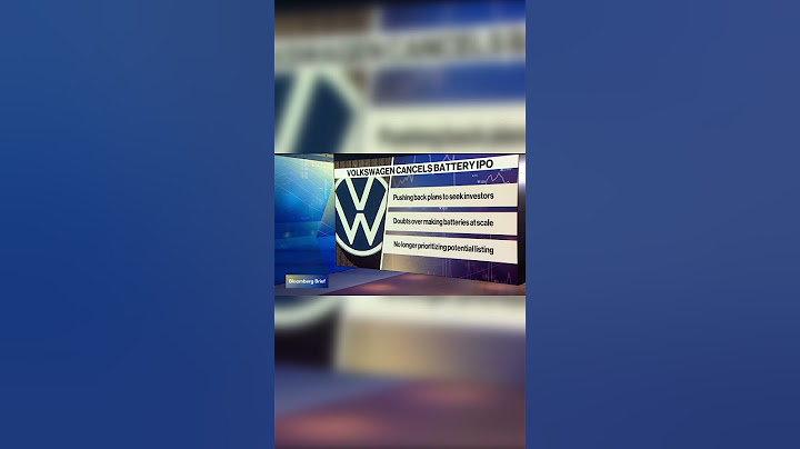 Volkswagen demora la salida a bolsa de su división de vehículos eléctricos