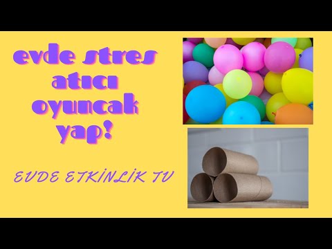 EVDE BALONLA STRESİNİ