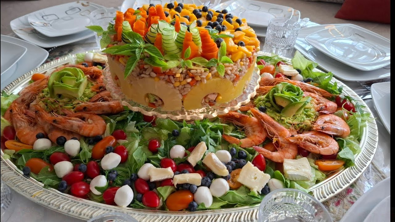 كانت هذه السلطة اختيار الضيوف للذتها .جمعت جميع الثقافات همة الضيافة 