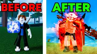I Went From NOOB to GOD WHITEBEARD in Blox Fruits!